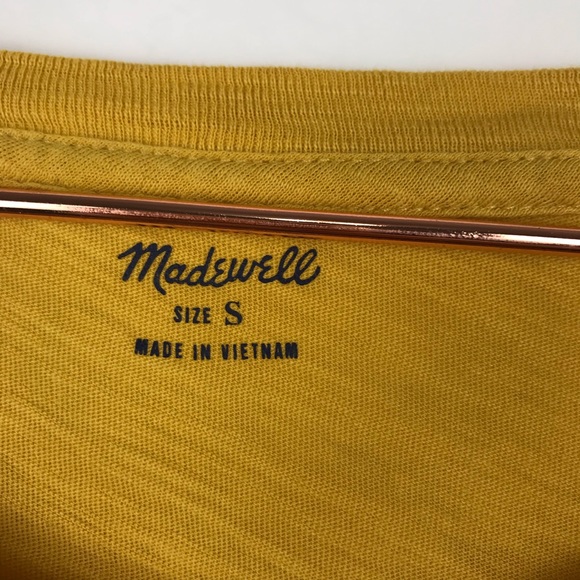 Madewell Whisper Cotton Crewneck Tee Small - Picture 5 of 7